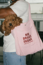 'no drugs' towel bag