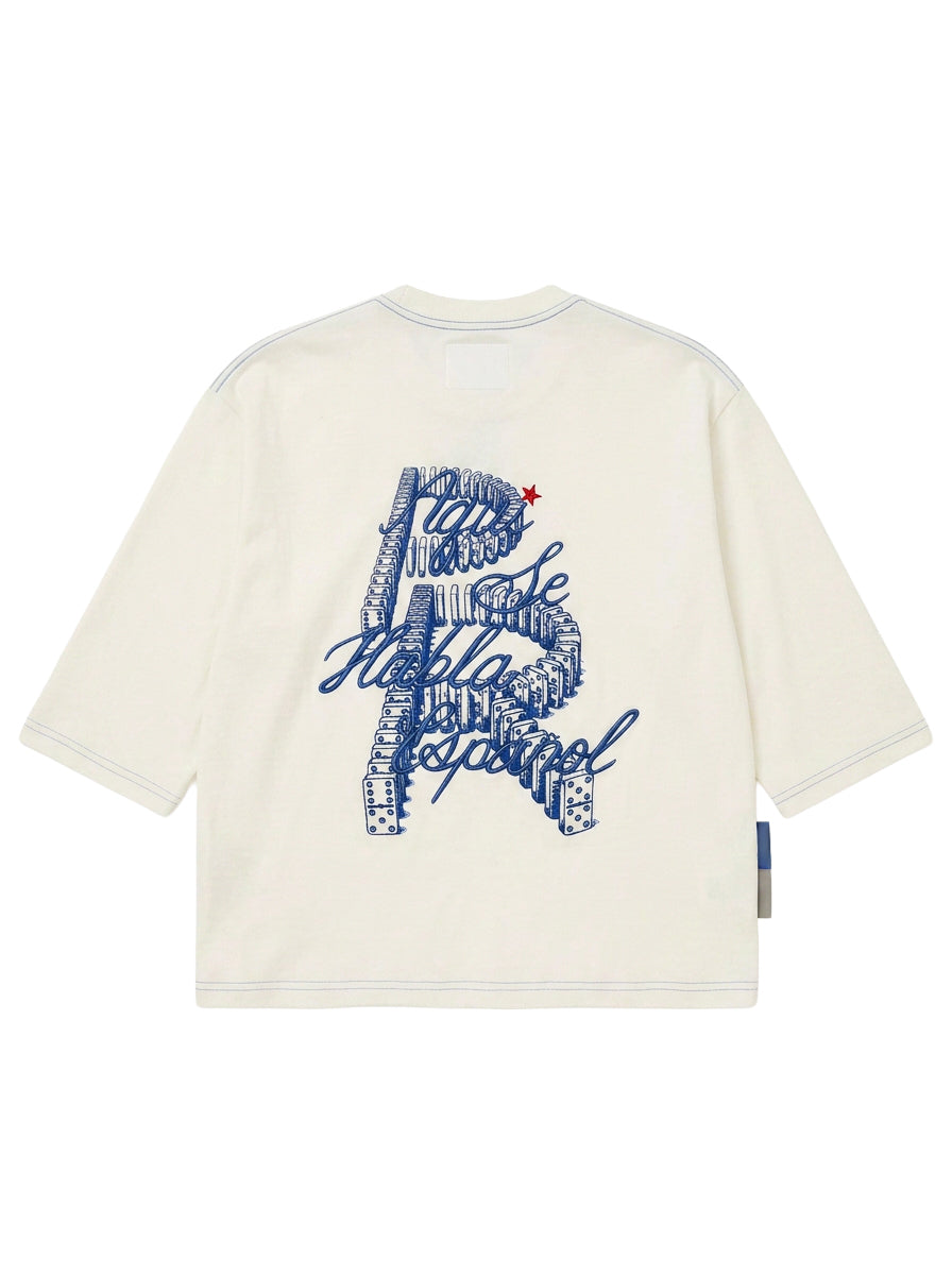 aqui se habla español oversized heavyweight tshirt