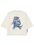 aqui se habla español oversized heavyweight tshirt