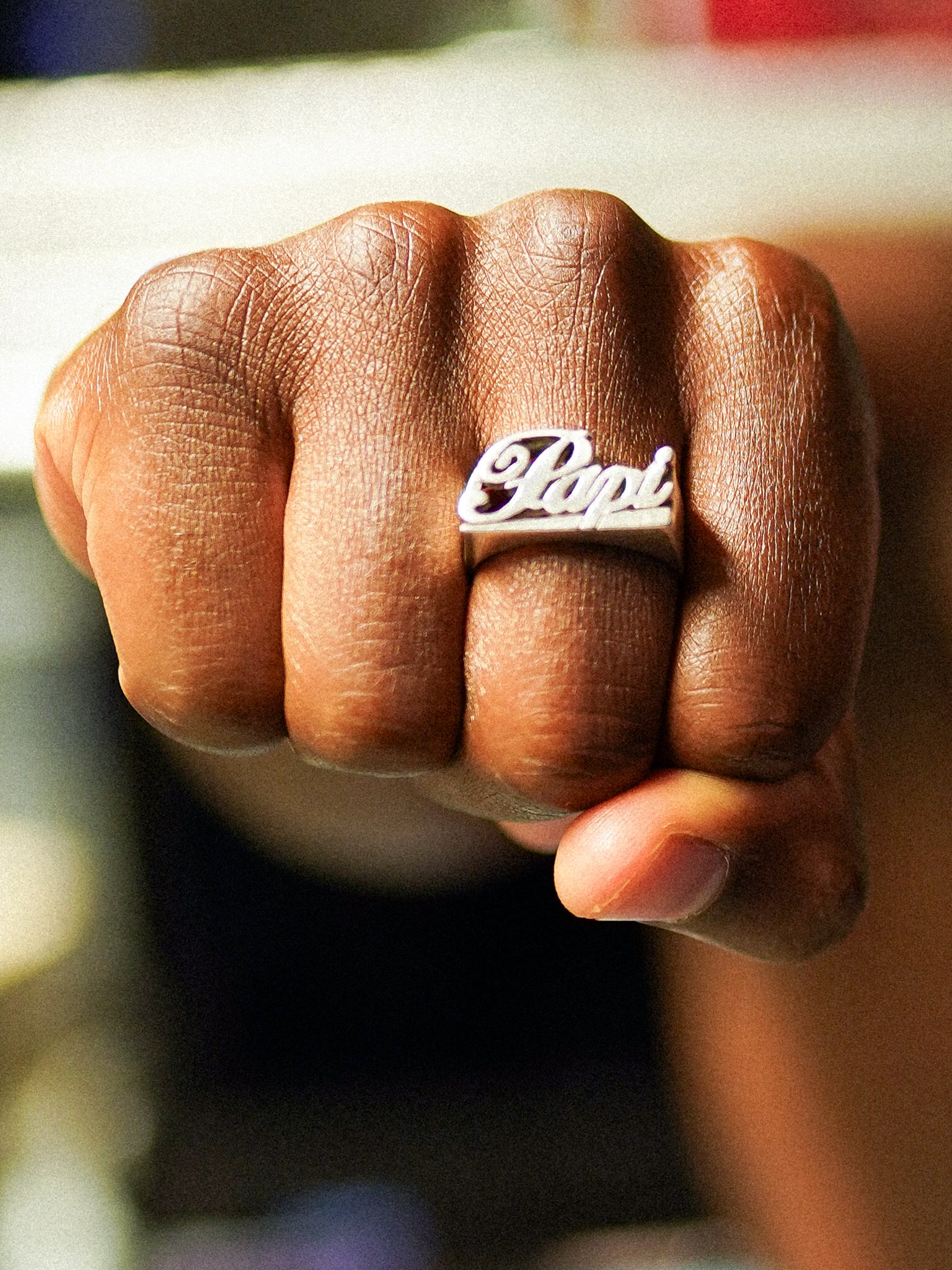 papi chunky ring