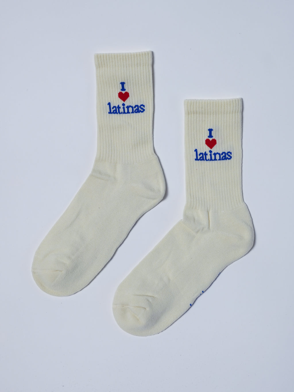 I <3 latinas crew socks