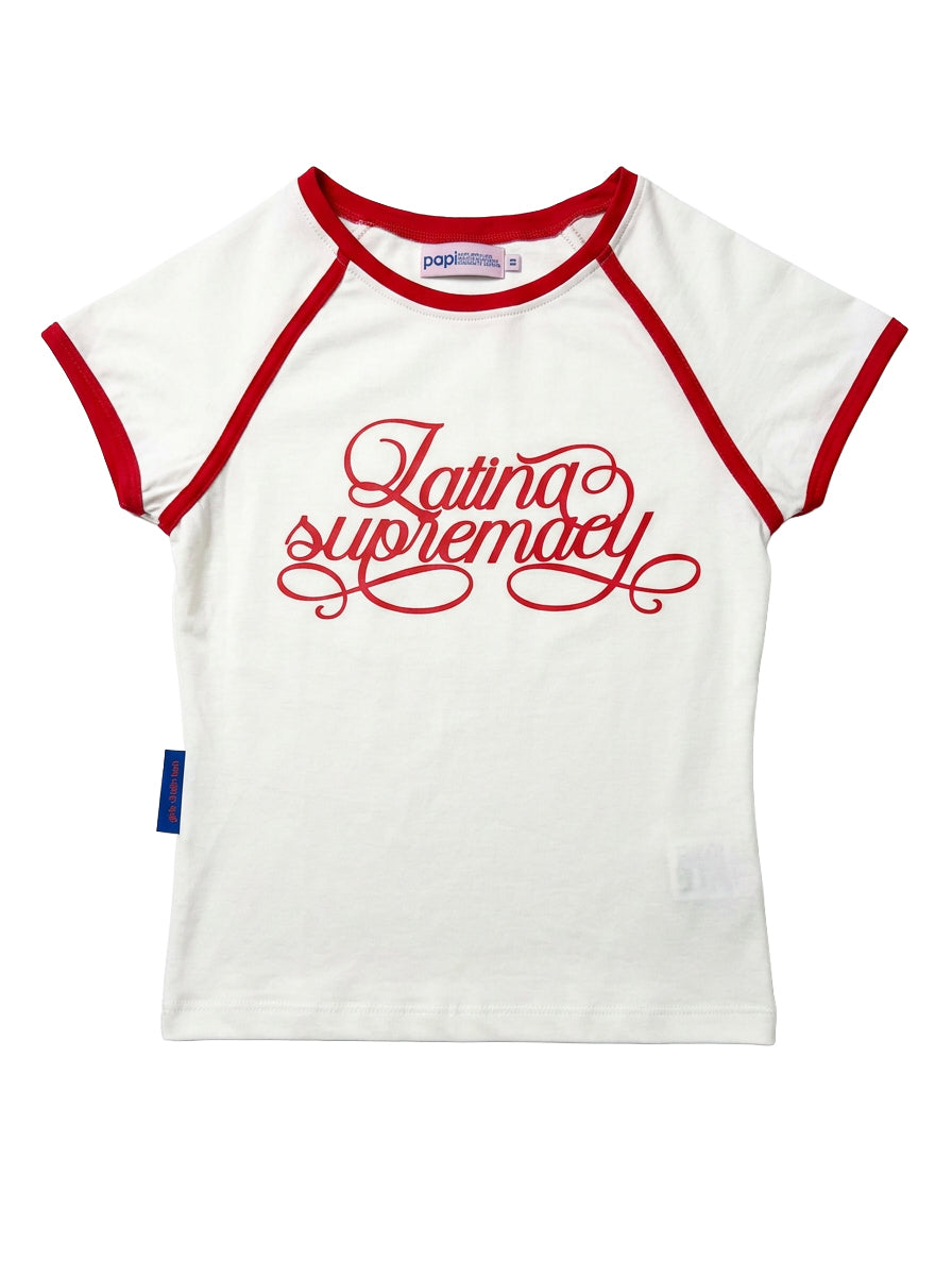 latina supremacy baby tee