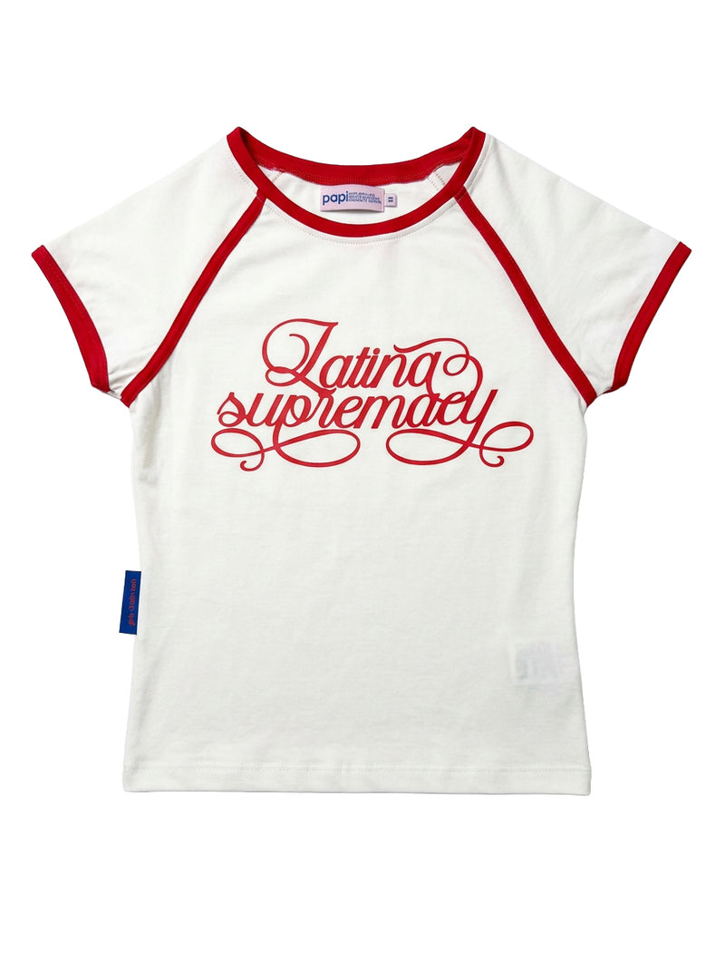 latina supremacy baby tee
