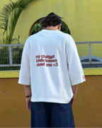 chatGPT extra oversized boxy tee