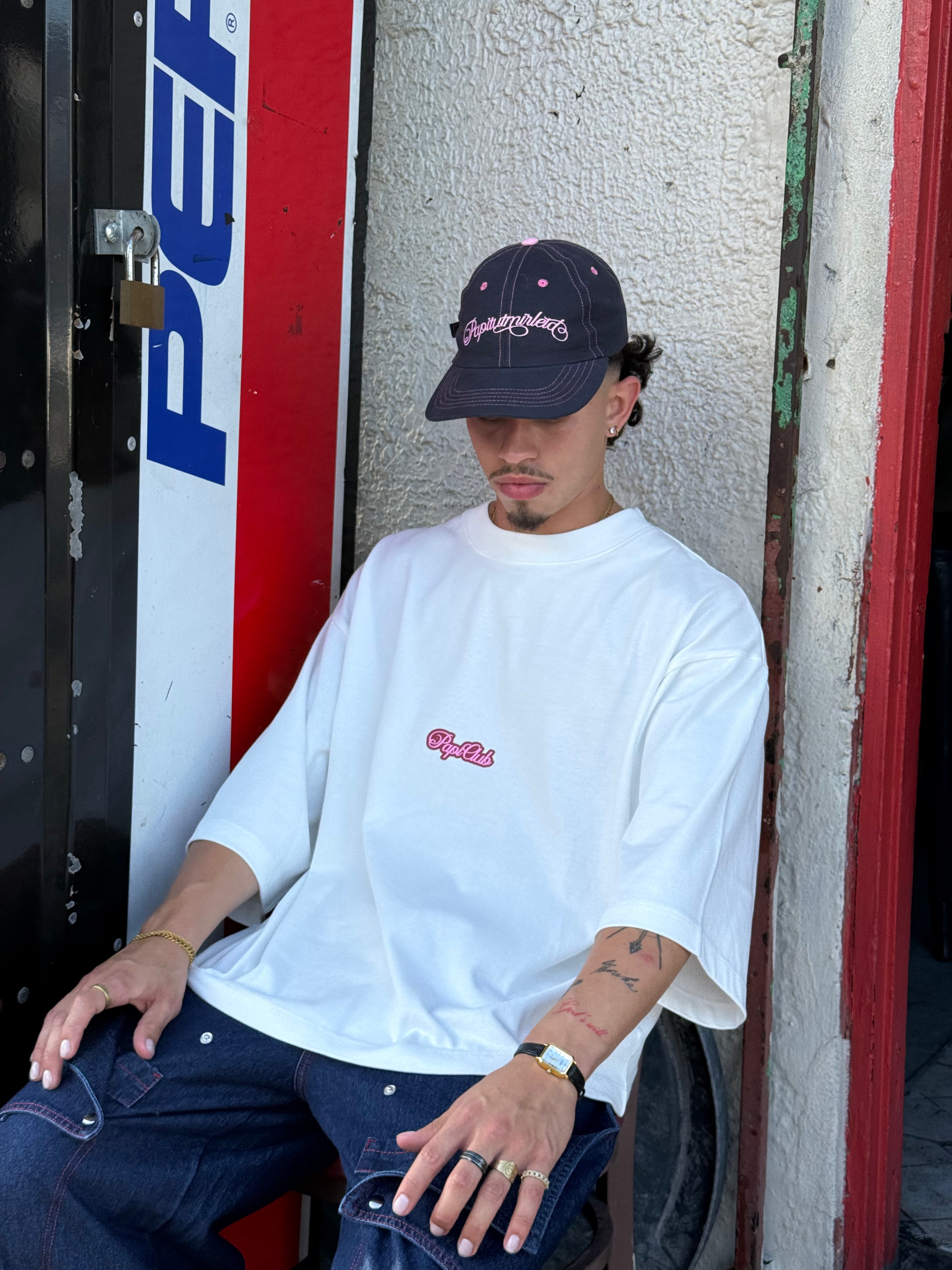chatGPT extra oversized boxy tee