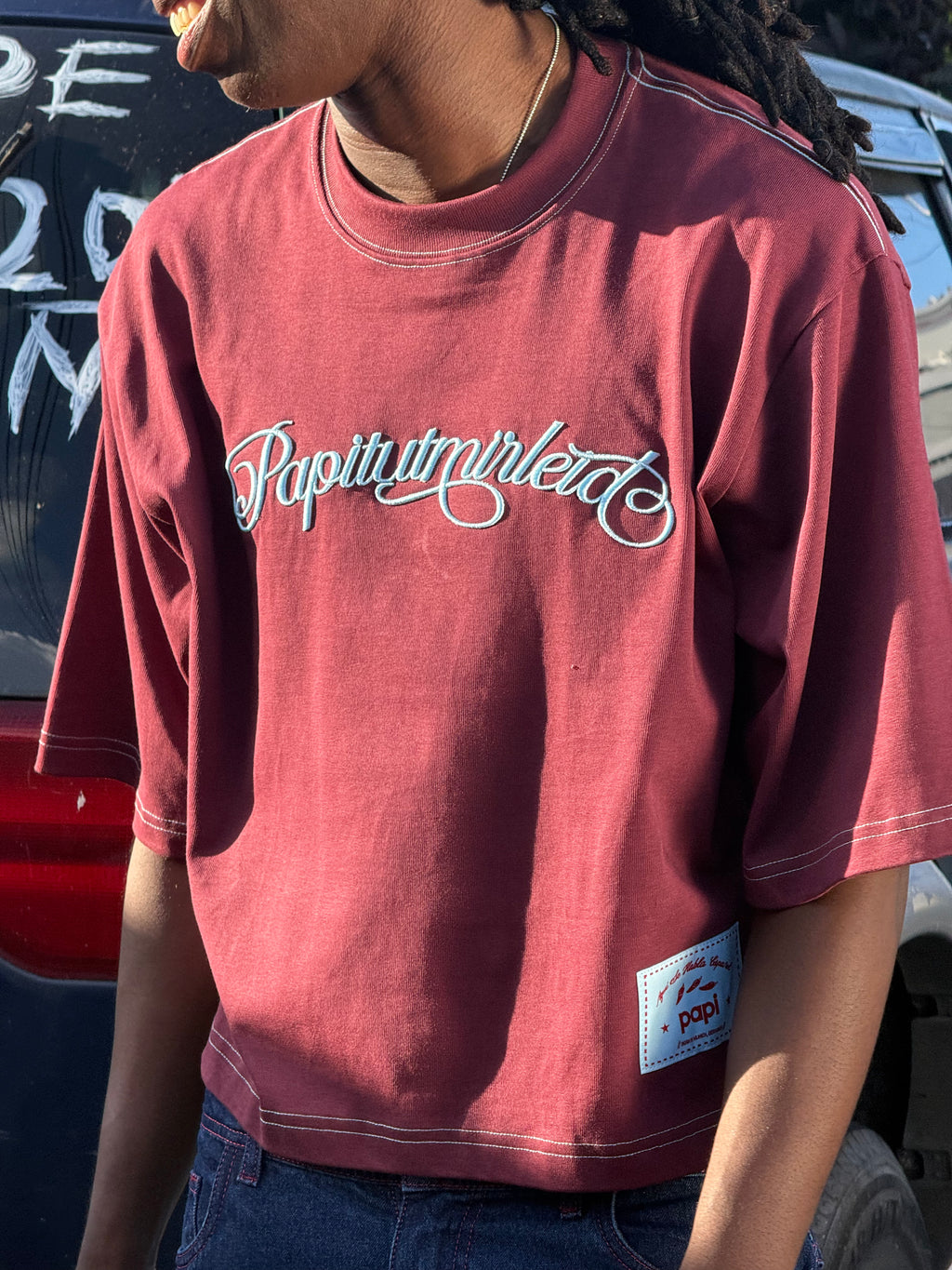 safaera oversized heavyweight boxy tee
