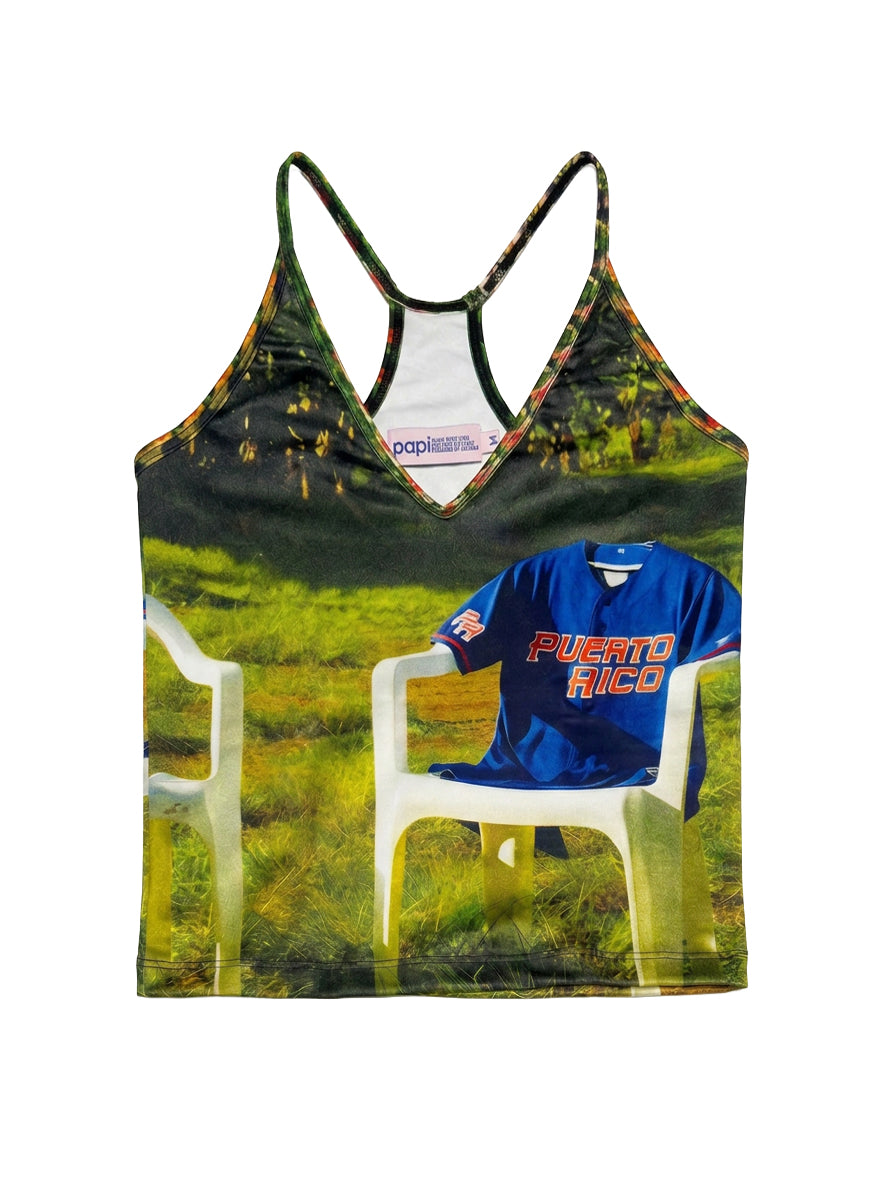 papi me pregunto tank top