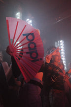 papi hand fan
