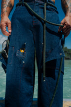 pikete hidden pocket ballon jeans