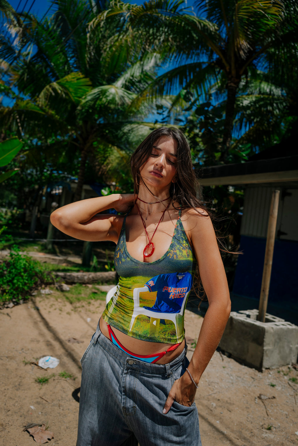 papi me pregunto tank top