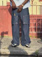 pikete hidden pocket ballon jeans